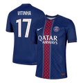 VITINHA #17 Authentic PSG Home Soccer Jersey 2025/26 Navy - Football Shirt | SmartJerseys | Official Quality