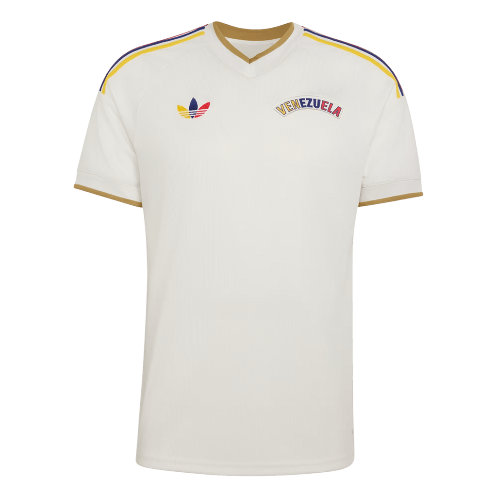 Venezuela Away Soccer Jersey World Cup 2026 White