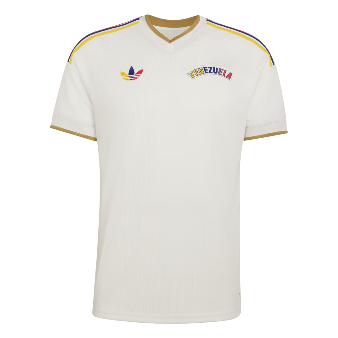 Venezuela Away Soccer Jersey World Cup 2026 White