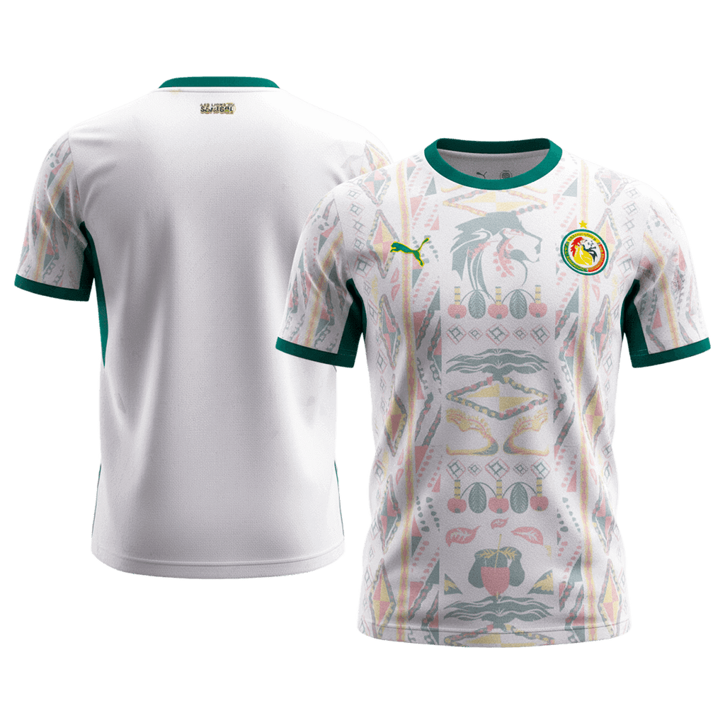 Senegal Home Soccer Jersey World Cup 2026 White