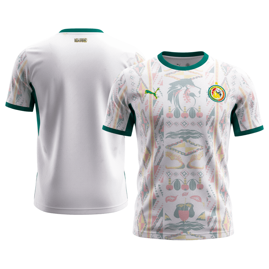 Senegal Home Soccer Jersey World Cup 2026 White