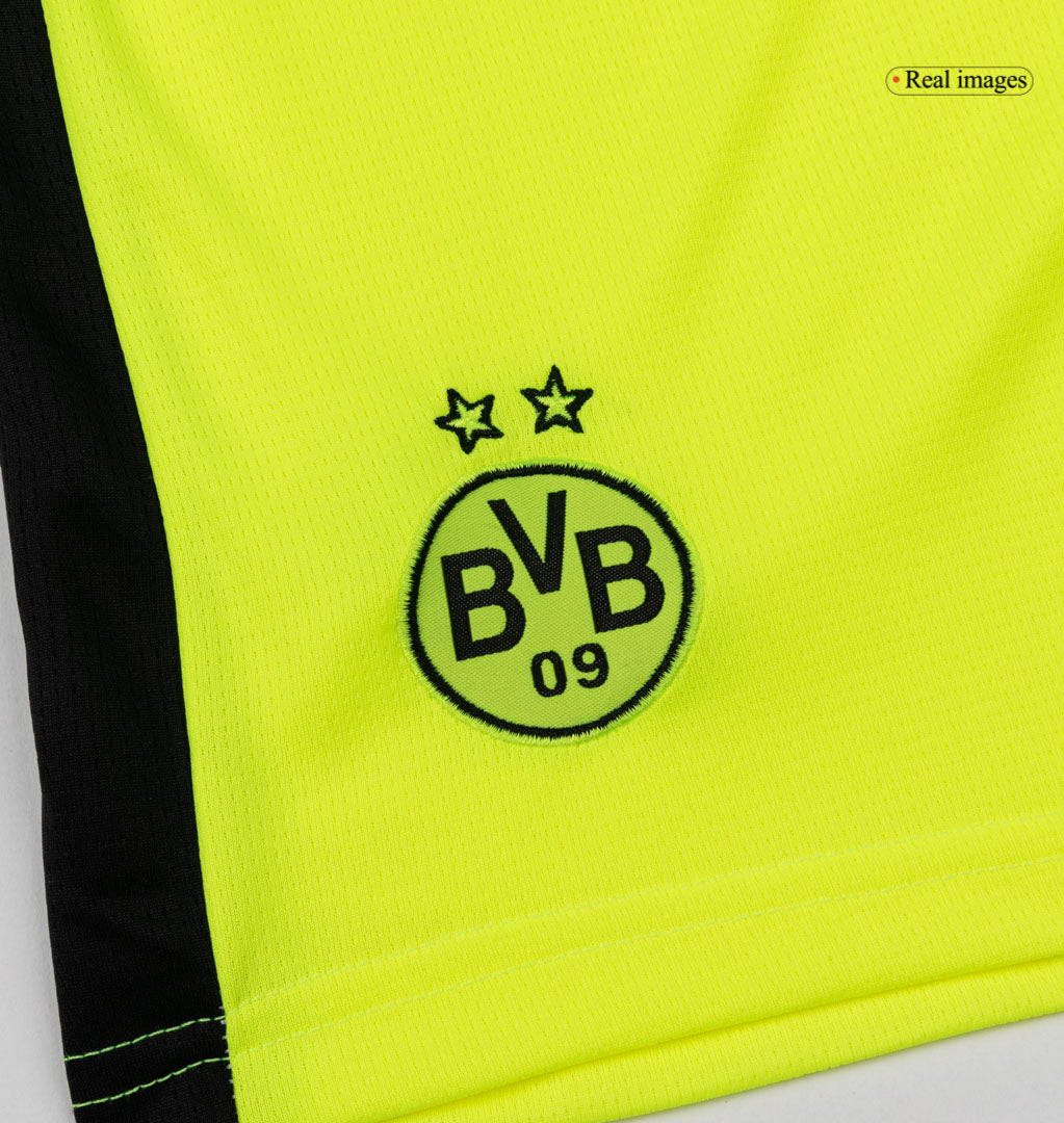 25/26 Kid's Borussia Dortmund Away Kit(Jersey+Shorts) Gray