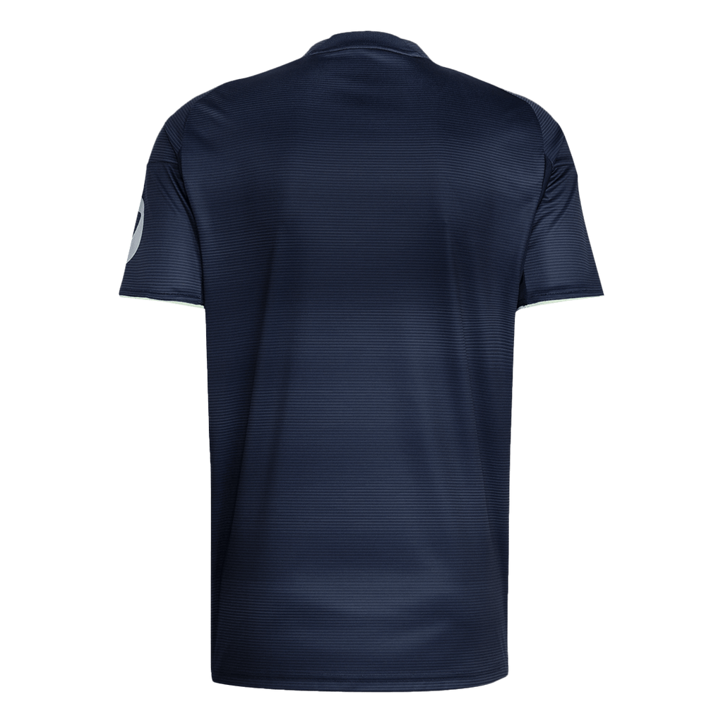 Camiseta de fútbol visitante del Real Madrid 2025/26 azul marino