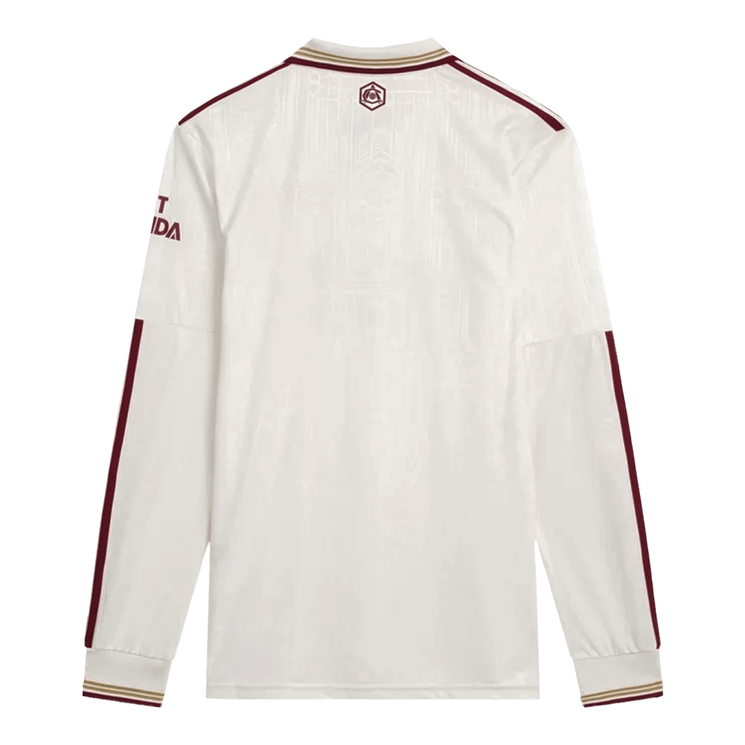 Arsenal Long Sleeve Third Away Soccer Jersey 2025/26