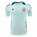 Spain Pre-Match Training Jersey EURO 2024 - Blue - Football Shirt | SmartJerseys | Official Quality