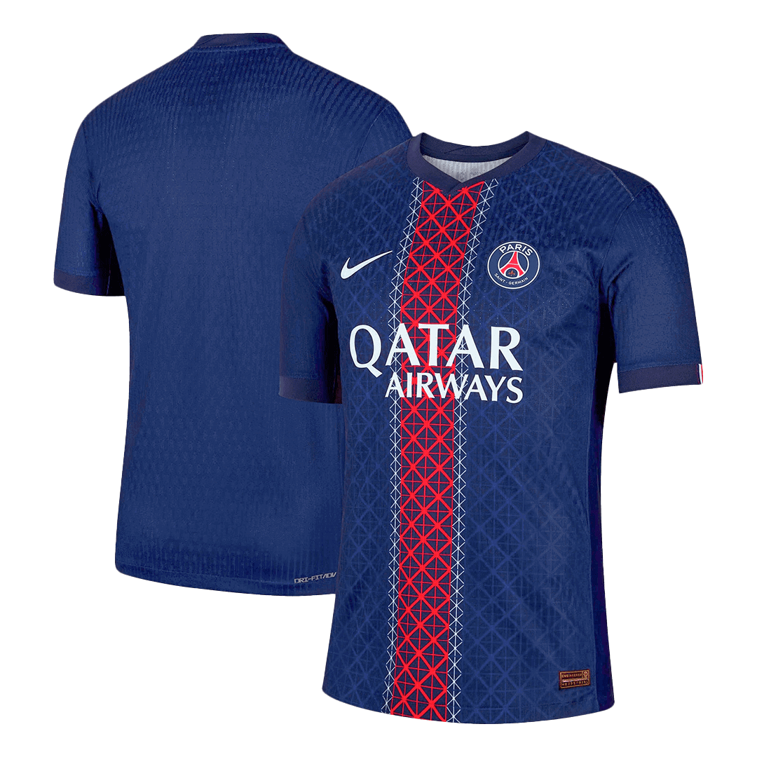 Authentic PSG Home Soccer Jersey 2025/26 Navy