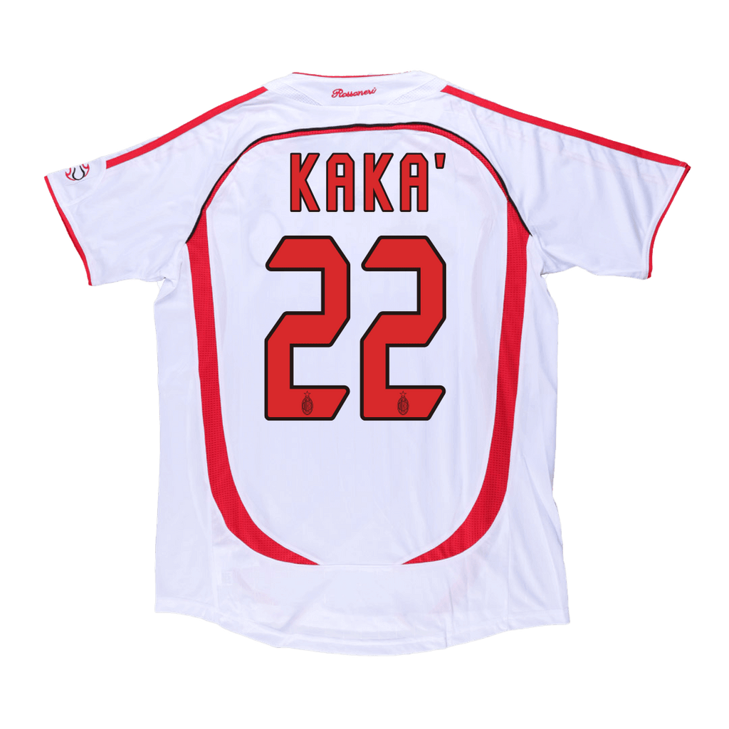 AC Milan KAKA' #22 Away Jersey Retro 2006/07-UCL - Football Shirt | SmartJerseys | Official Quality