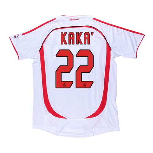 AC Milan KAKA' #22 Away Jersey Retro 2006/07-UCL - Football Shirt | SmartJerseys | Official Quality