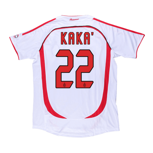 AC Milan KAKA' #22 Away Jersey Retro 2006/07-UCL - Football Shirt | SmartJerseys | Official Quality