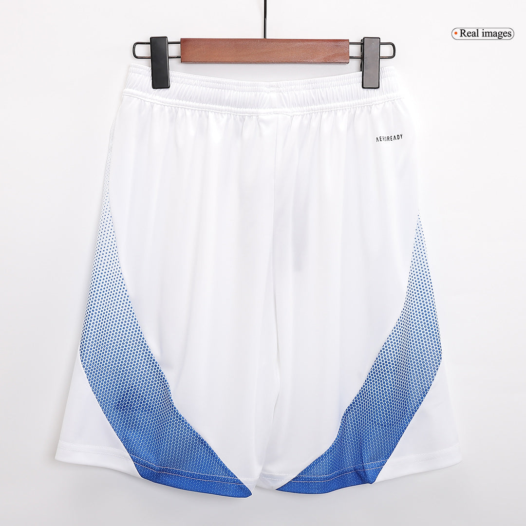 Pantalones cortos de fútbol de la selección italiana de fútbol local 2024 