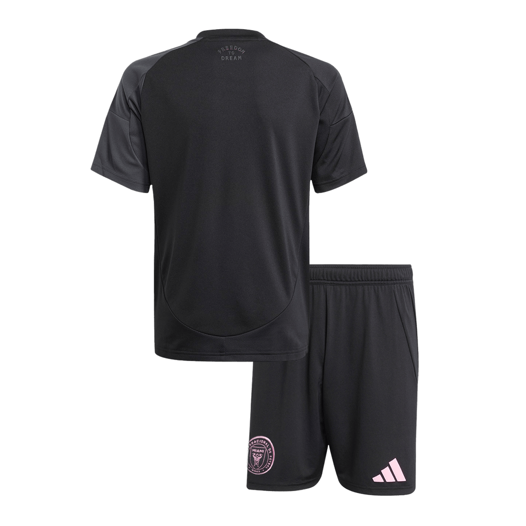 Inter Miami CF Away Soccer Jersey Kit 2025 Kids(Jersey+Shorts)