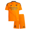 Real Madrid Away Jersey Kit 2024/25 Kids(Jersey+Shorts) - Football Shirt | SmartJerseys | Official Quality