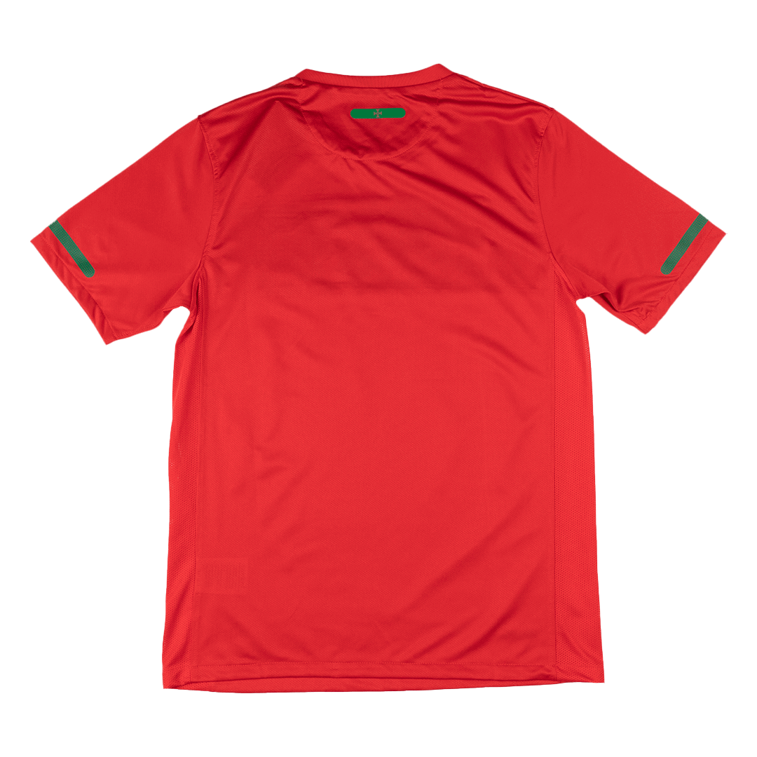 Portugal Home Soccer Jersey Retro 2010
