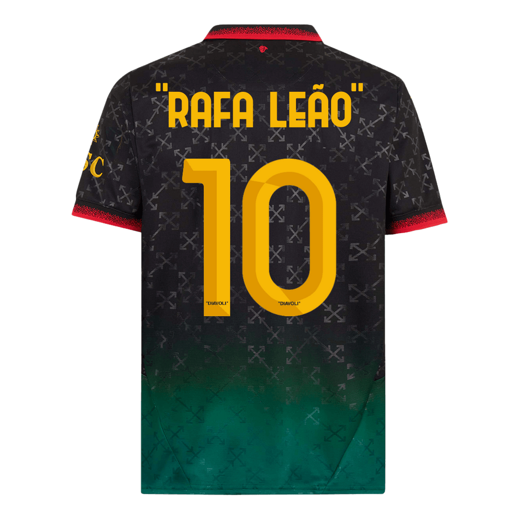 AC Milan "RAFA LEÃO" #10 Fourth Away Soccer Jersey 2024/25