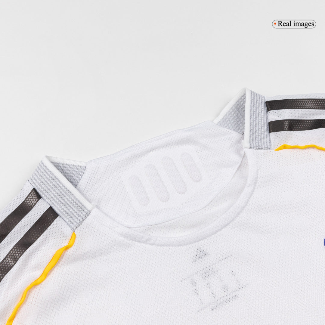Camiseta de fútbol local de manga larga del Real Madrid 2025/26