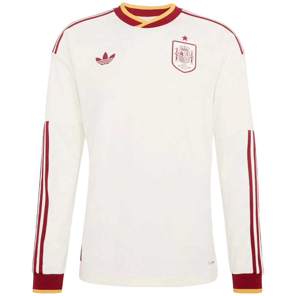 Spain Long Sleeve Away Soccer Jersey 2026