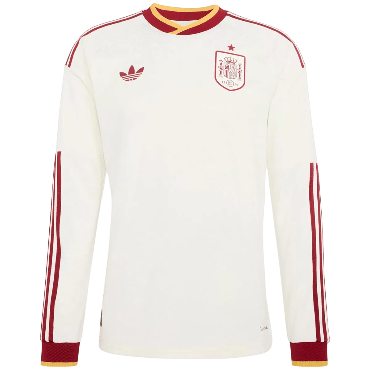 Spain Long Sleeve Away Soccer Jersey 2026