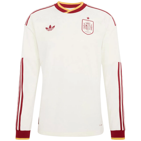 Spain Long Sleeve Away Soccer Jersey 2026