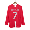Manchester United RONALDO #7 Home Soccer Jersey Retro 2007/08 - Long Sleeve (UCL Final) - Football Shirt | SmartJerseys | Official Quality