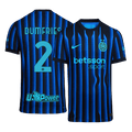DUMFRIES #2 Authentic Inter Milan Home Soccer Jersey 2025/26 Blue&Black - Football Shirt | SmartJerseys | Official Quality