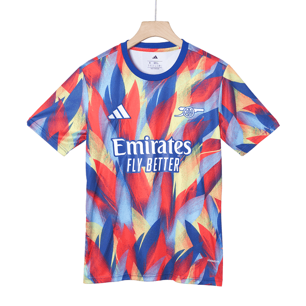Arsenal Pre-Match Soccer Jersey 2025/26 Colorful