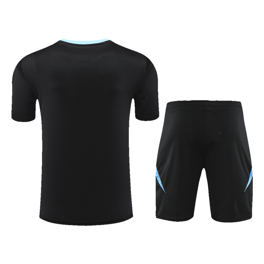 Tenue d'entraînement d'avant-match de l'Argentine pour la Copa America 2024 (Maillot + Short)