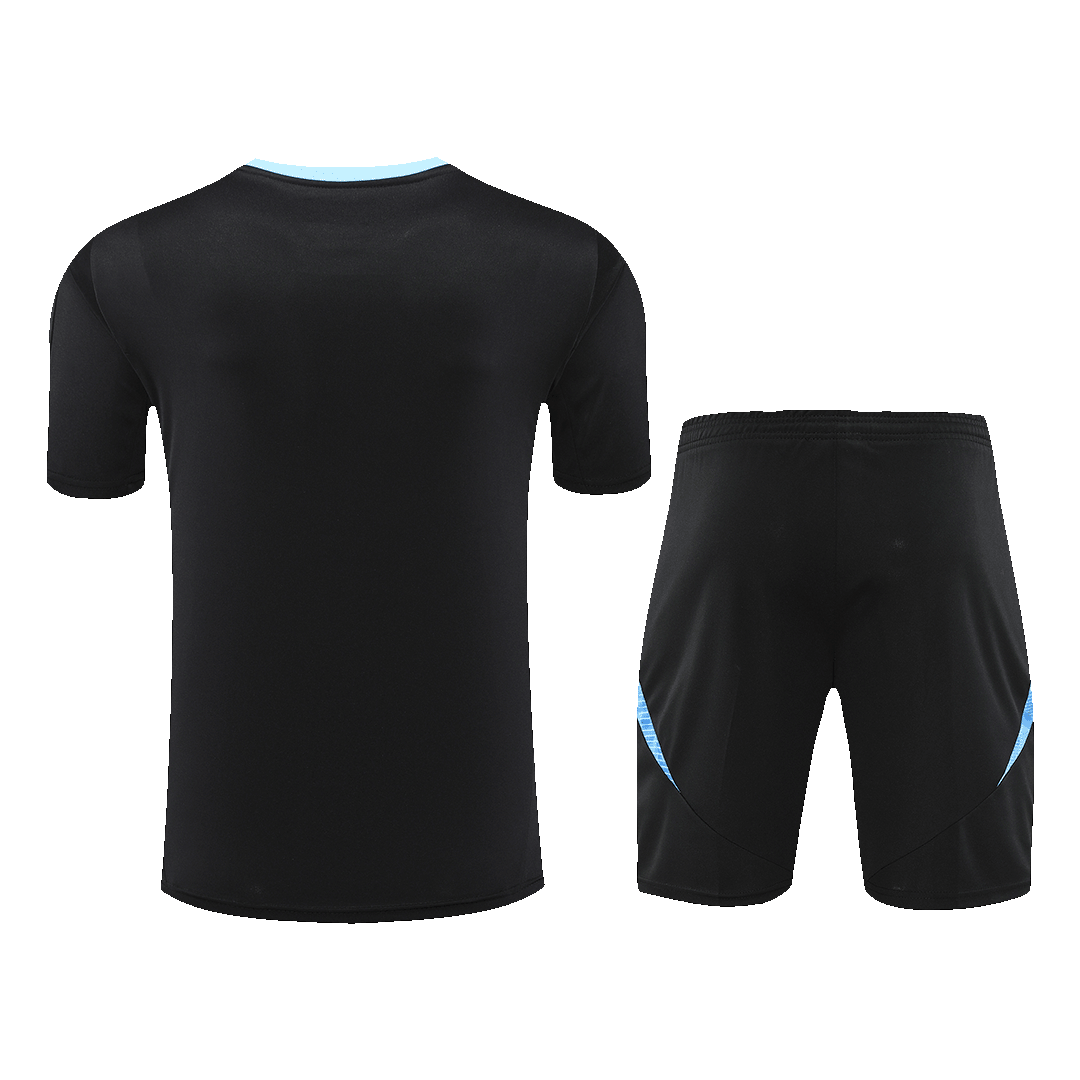 Tenue d'entraînement d'avant-match de l'Argentine pour la Copa America 2024 (Maillot + Short)