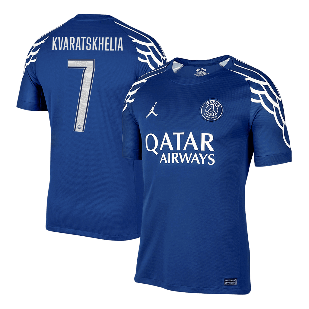 PSG KVARATSKHELIA #7 Fourth Away Soccer Jersey 2024/25 - UCL Edition - Football Shirt | SmartJerseys | Official Quality