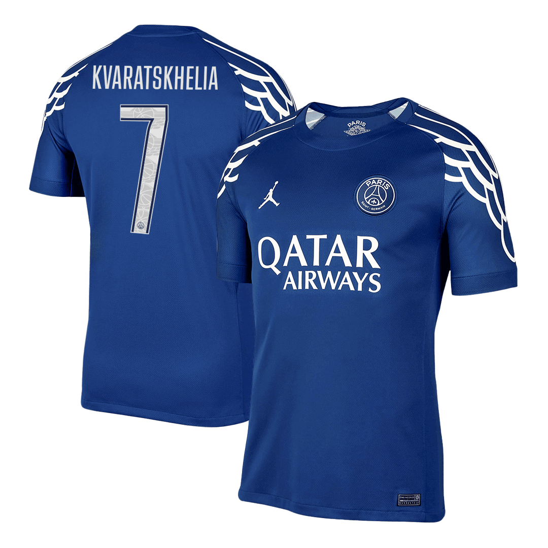 PSG KVARATSKHELIA #7 Fourth Away Soccer Jersey 2024/25 - UCL Edition - Football Shirt | SmartJerseys | Official Quality