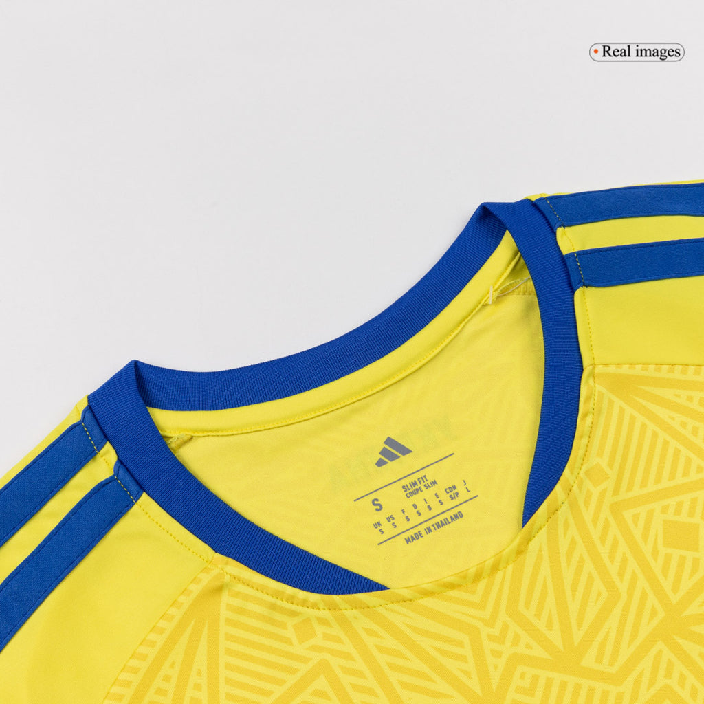 Ukraine Home Soccer Jersey World Cup 2026 Yellow