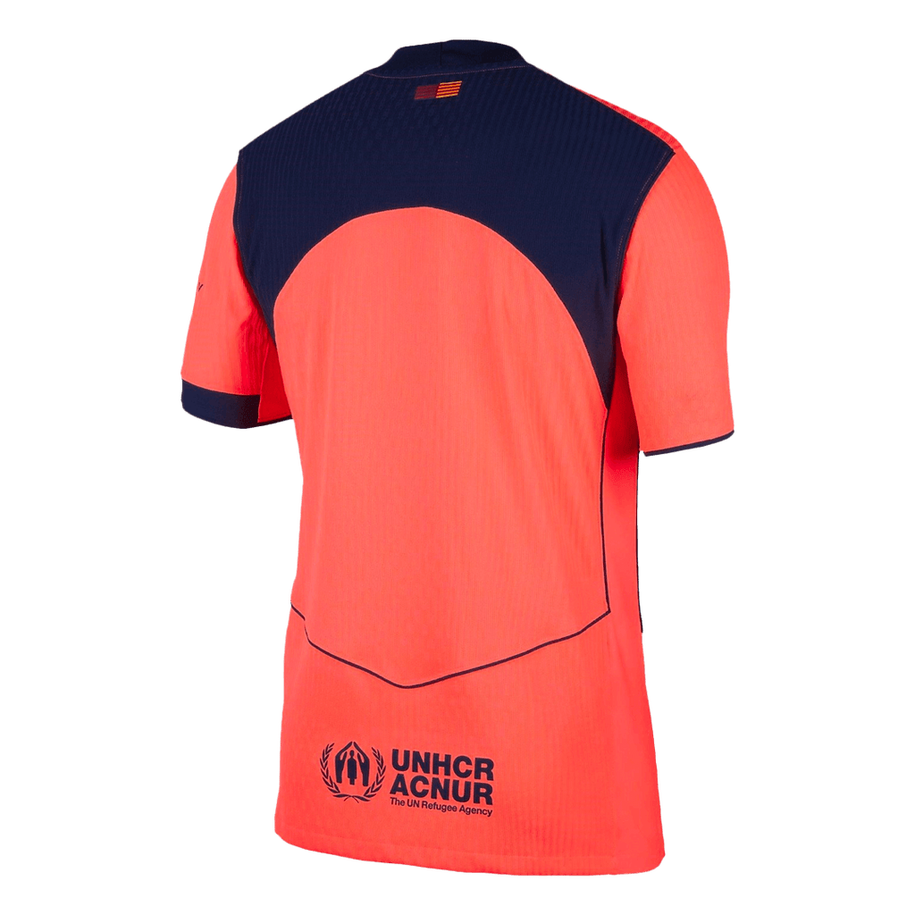 Authentic Barcelona Third Away Soccer Jersey 25/26 Orange