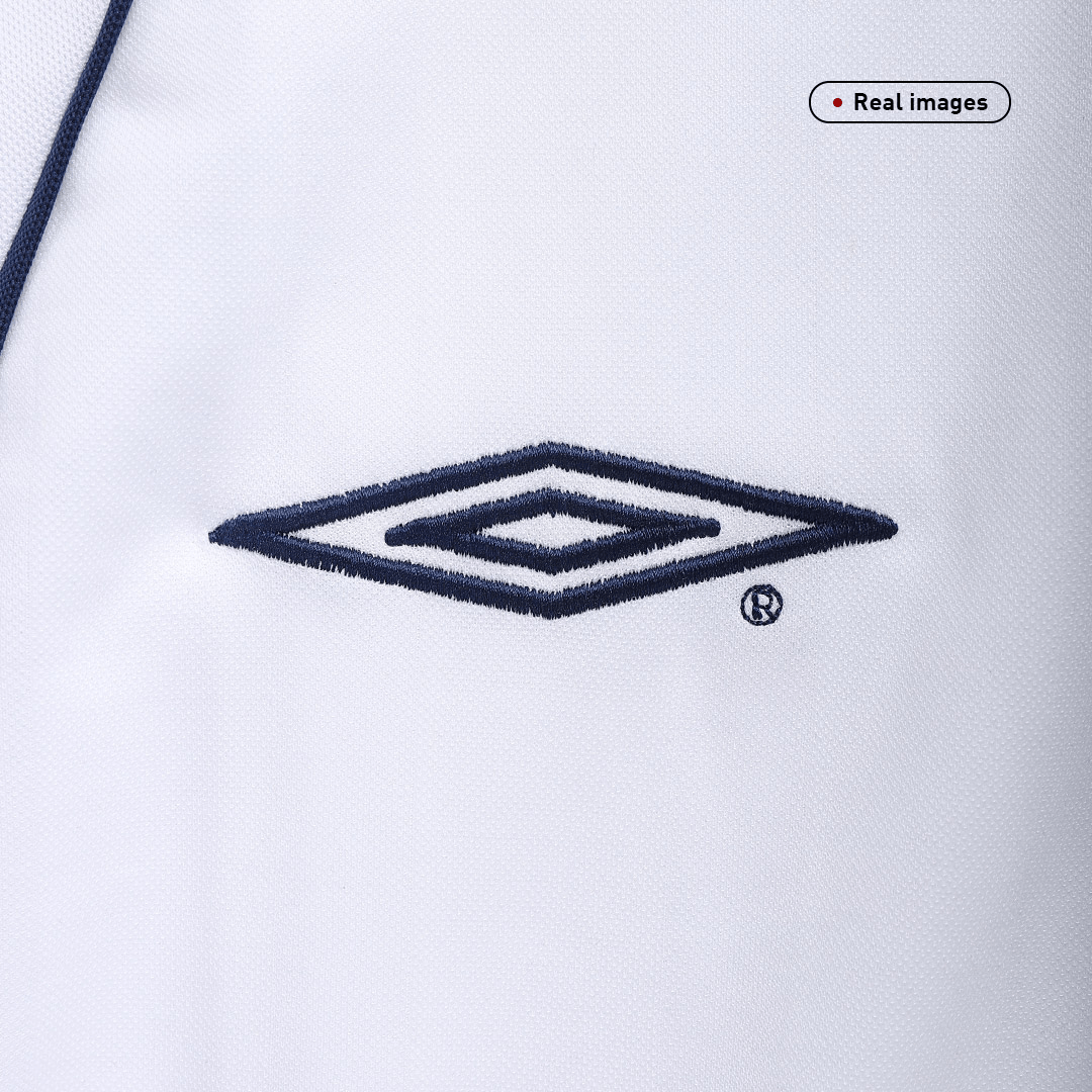England SCHOLES #8 Home Soccer Jersey Retro 2002