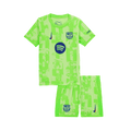Barcelona Third Away Soccer Jersey Kit 2024/25 Kids(Jersey+Shorts) - UCL (Spotify Logo Without Text) - Football Shirt | SmartJerseys | Official Quality
