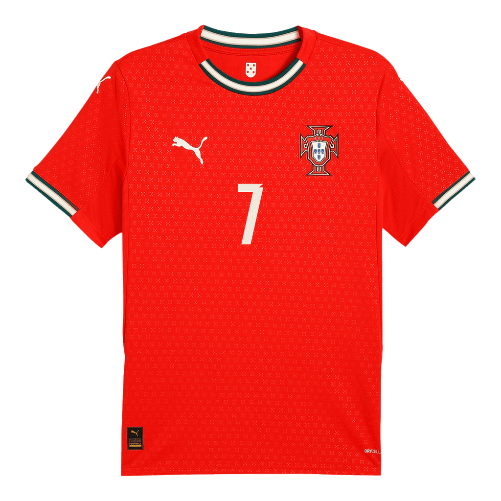 Portugal RONALDO #7 Home Soccer Jersey 2025