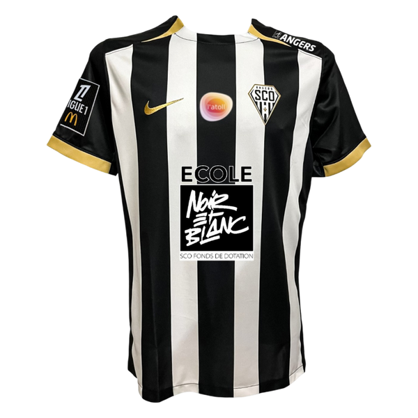 Angers SCO Home Soccer Jersey 2025/26 - Football Shirt | SmartJerseys | Official Quality