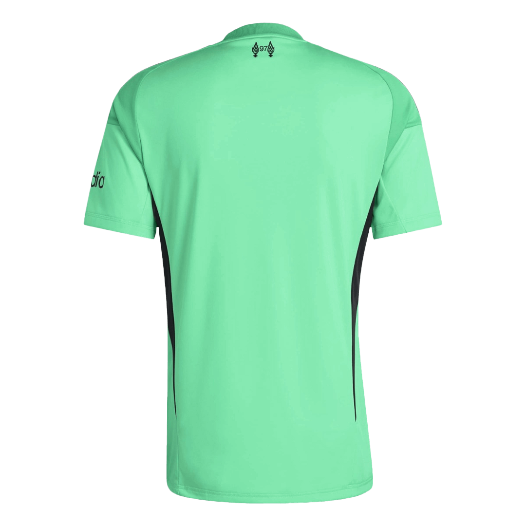 Liverpool Goalkeeper Soccer Jersey 25/26 Green