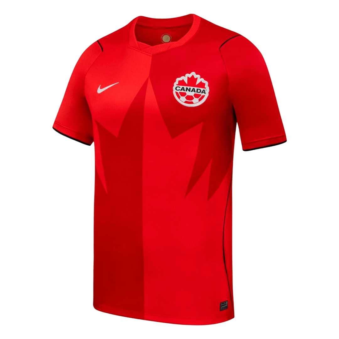 Canada Home Soccer Jersey World Cup 2026 Red