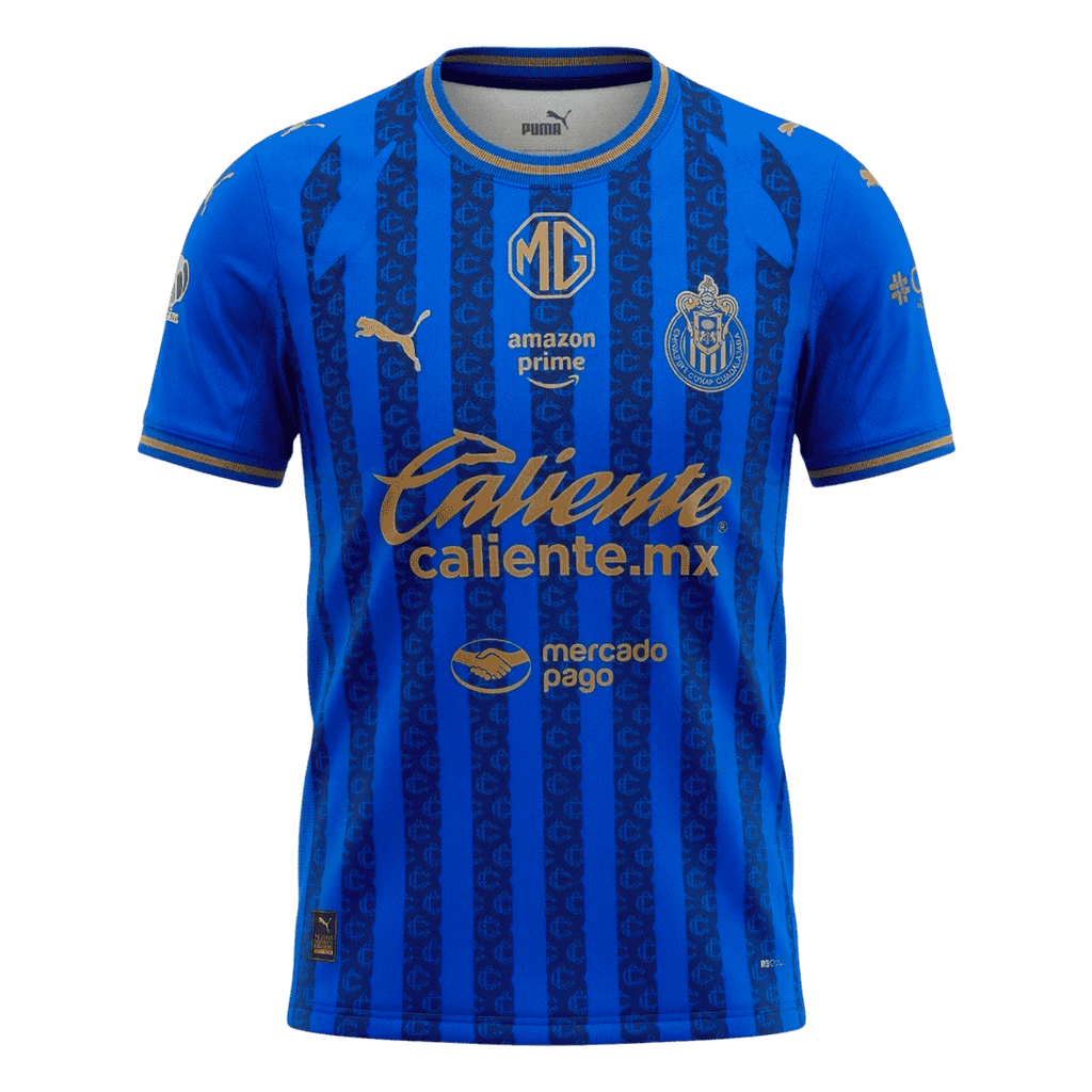 Player Version R Chivas Third Soccer Jersey 25/26 Blue