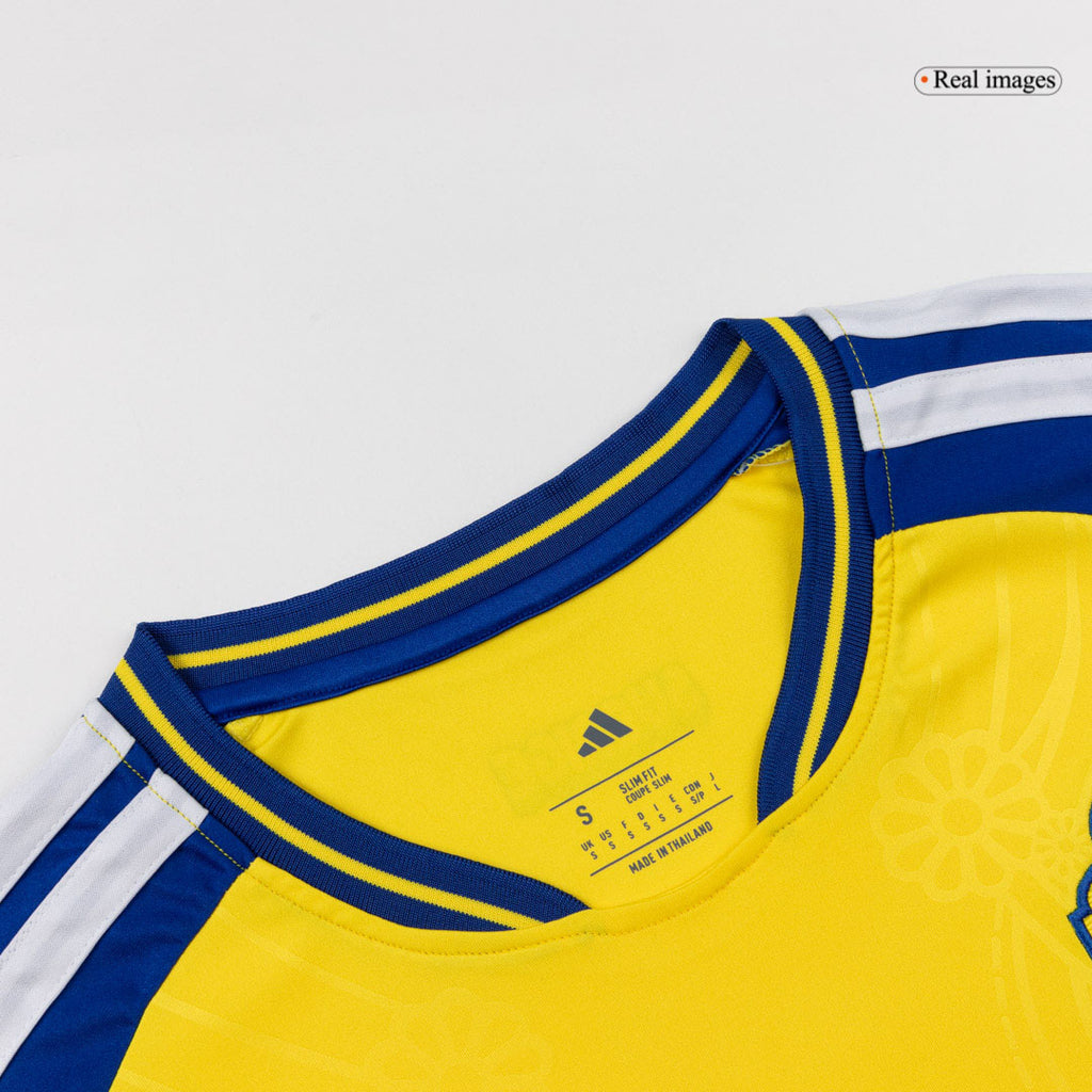 Sweden Home Soccer Jersey World Cup 2026 Yellow