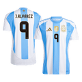 Argentina J.ALVAREZ #9 Home Soccer Jersey 2024 - Football Shirt | SmartJerseys | Official Quality