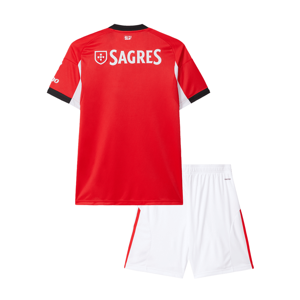 Kid's Benfica Home Soccer Jersey Kit 25/26 Red