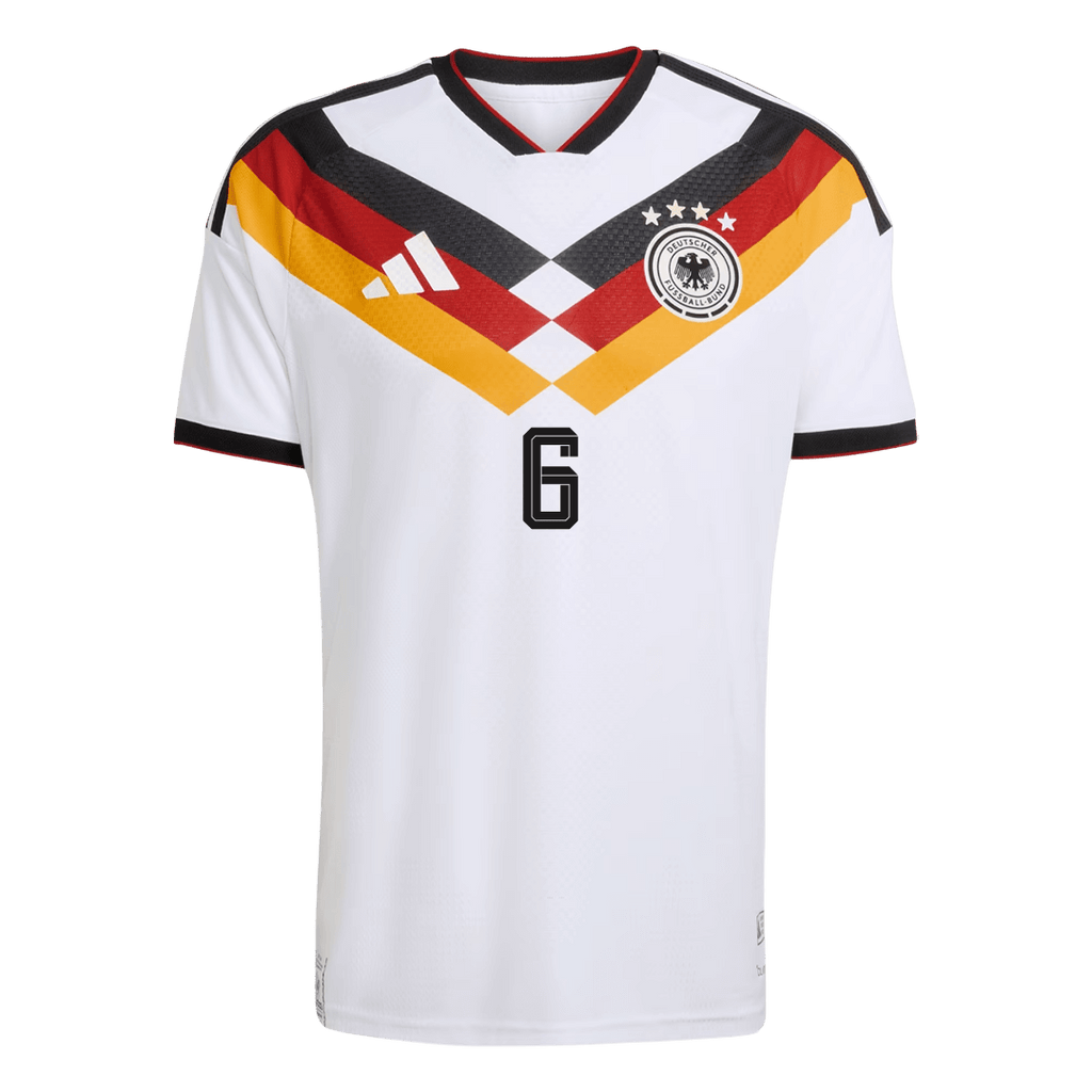 Camiseta de fútbol local auténtica de Alemania KIMMICH #6 2026