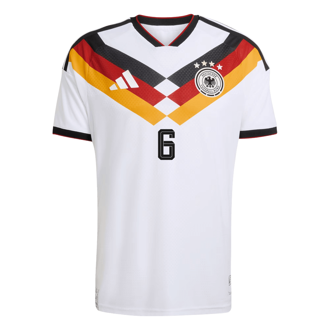 Camiseta de fútbol local auténtica de Alemania KIMMICH #6 2026