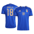 BARELLA #18 Italy Home Soccer Jersey World Cup 2026 Blue - Football Shirt | SmartJerseys | Official Quality