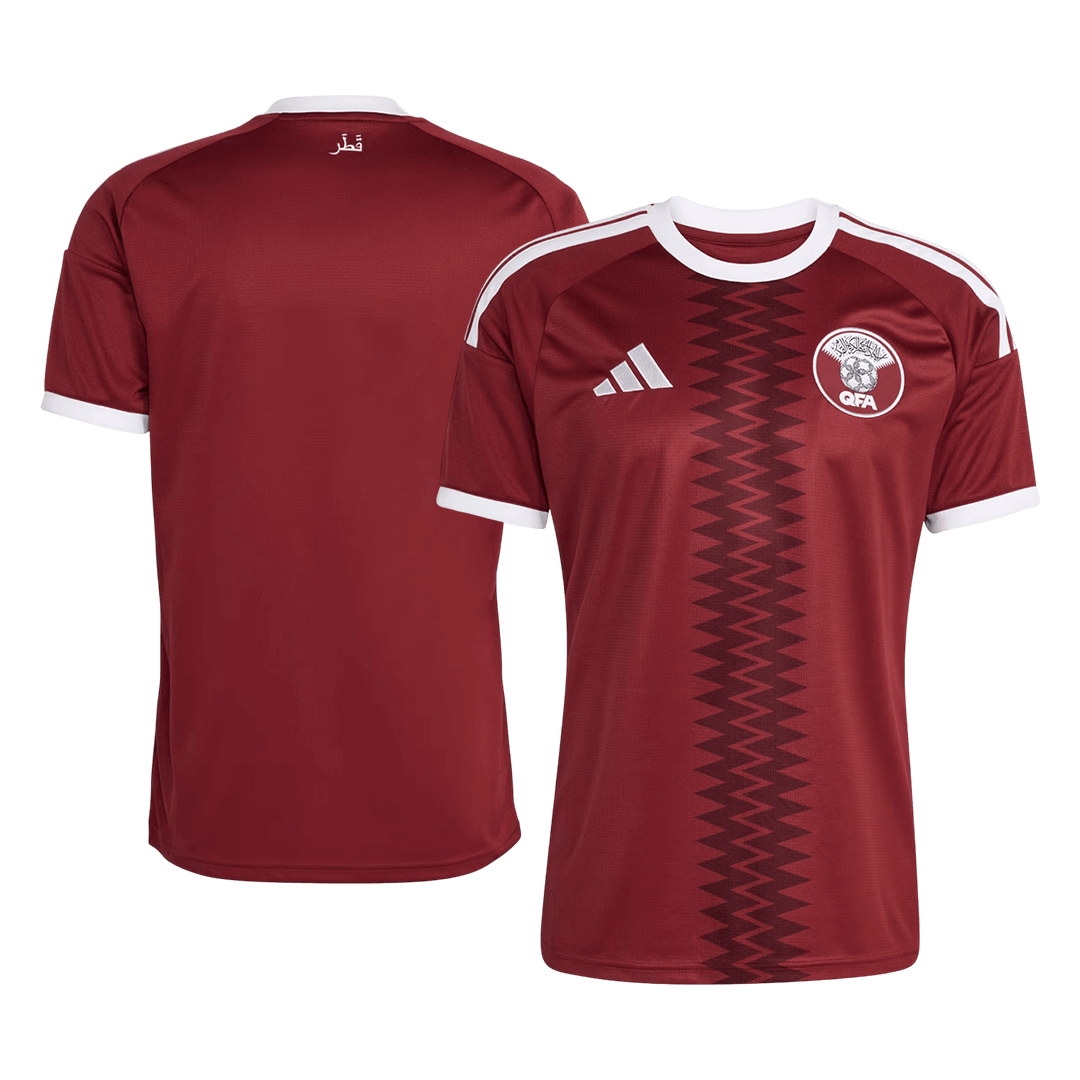Qatar Home Soccer Jersey World Cup 2026 Red