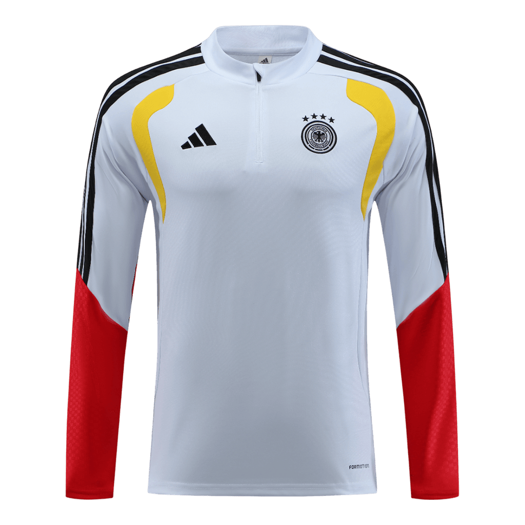 Kid's Germany Zipper Sweatshirt Kit(Top+Pants) 2026 White