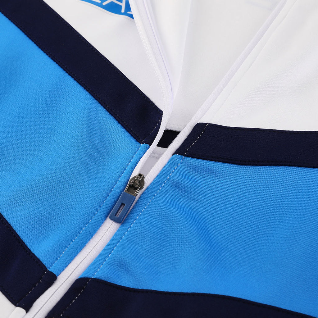 Kit de entrenamiento del Napoli 2025/26 - Blanco (Chaqueta + Pantalón)