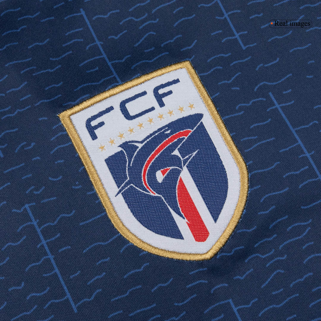 Camiseta de fútbol local de Cabo Verde 2025 Azul marino