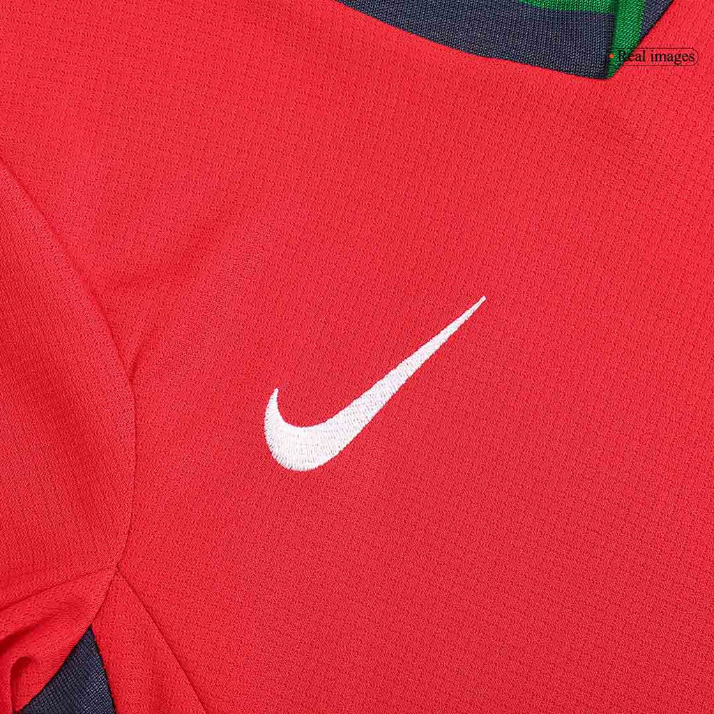 Maillot domicile du Portugal pour enfants (maillot + short) EURO 2024 