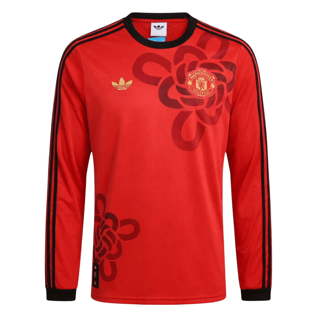 Manchester United Long Sleeve Soccer Jersey 2025/26